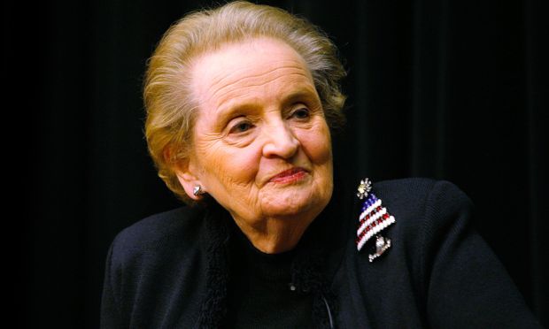 Інтерв'ю з Мадлен Олбрайт, головою ради директорів НДІ та колишнім державним секретарем США.