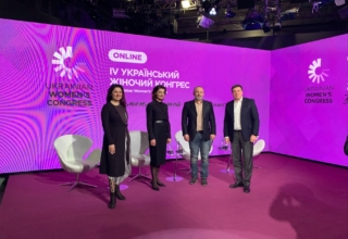 Дискусія під час Українського жіночого конгресу