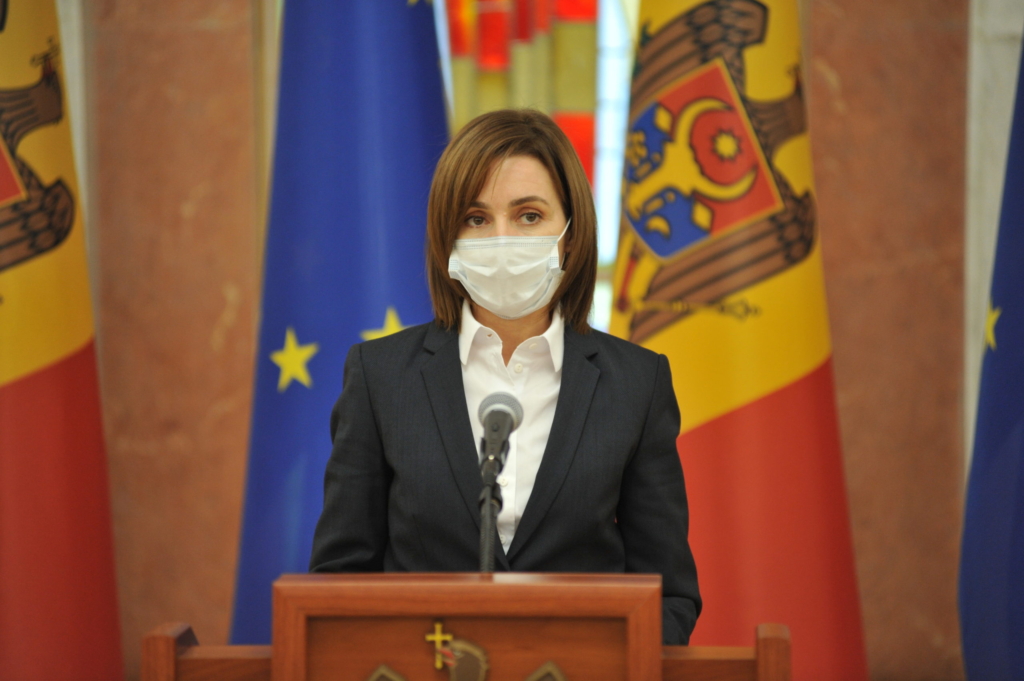Мая Санду, президентка Молдови