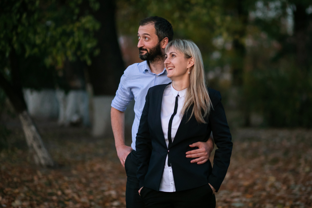 Народна депутатка Наталія Піпа та її чоловік