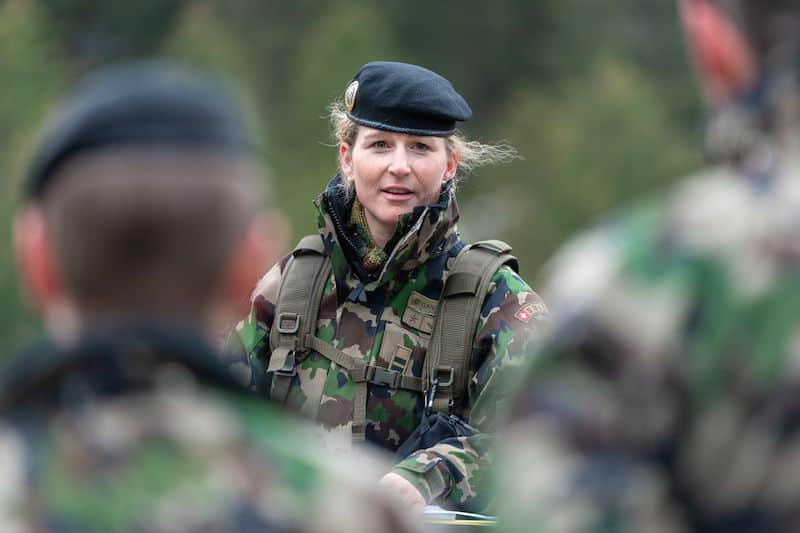 swiss army women