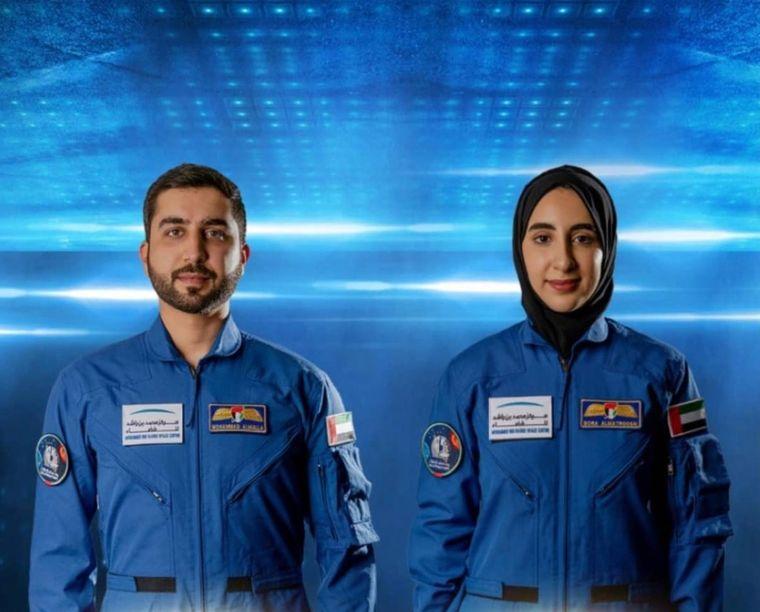 Мохаммед аль-Мулла та Нура Аль-Матрооші, арабські астронавти