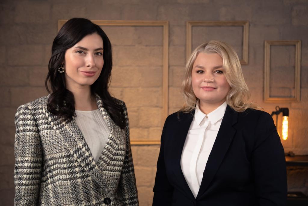 Марія Мезенцева та Олена Єна у програмі "Жіночі обличчя лідерства"