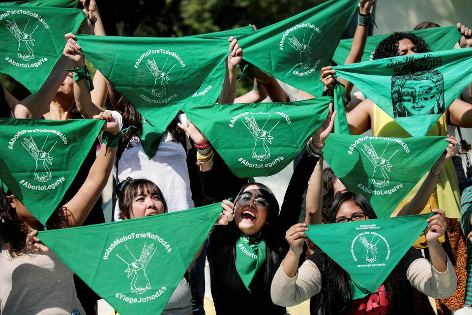 Акція у Мехіко на підтримку легальних та безпечних абортів