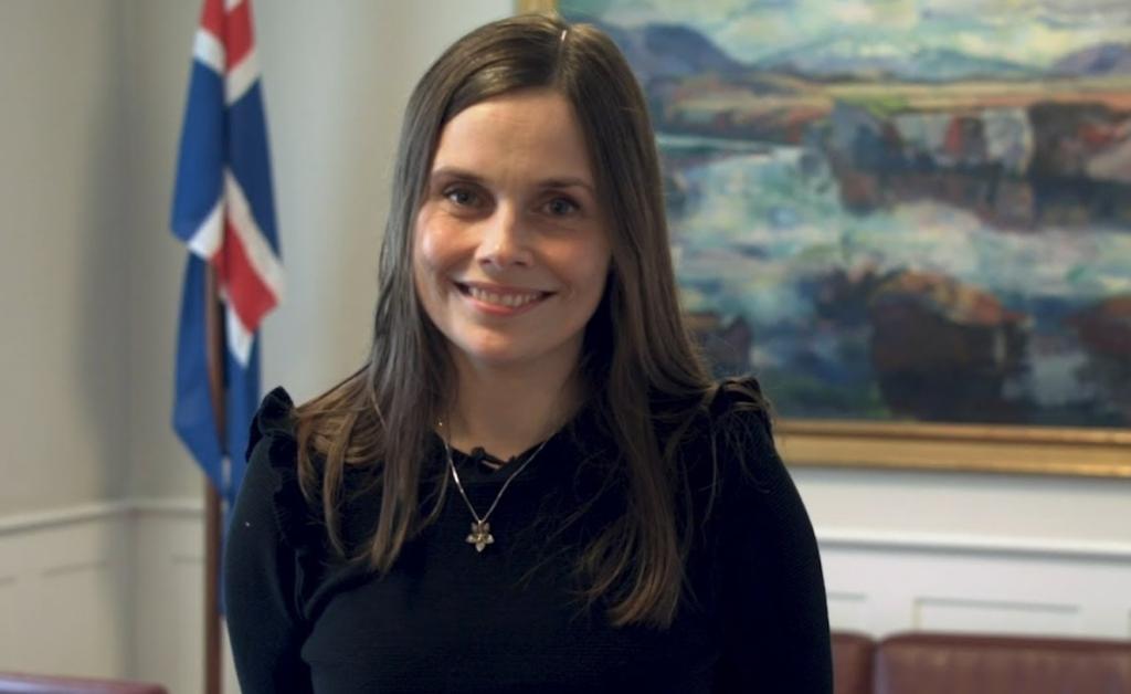 Катрін Якобсдоуттір, премєр-міністерка Ісландії
