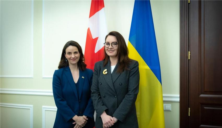 Юлія Свириденко та Жаклін О’Ніл